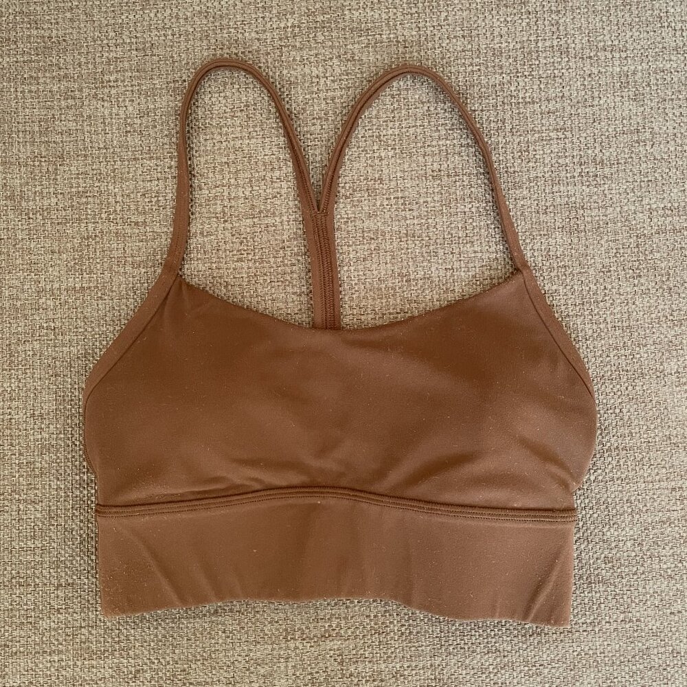 Lululemon Flow Y Bra Nulu Light Support, A–C Cups